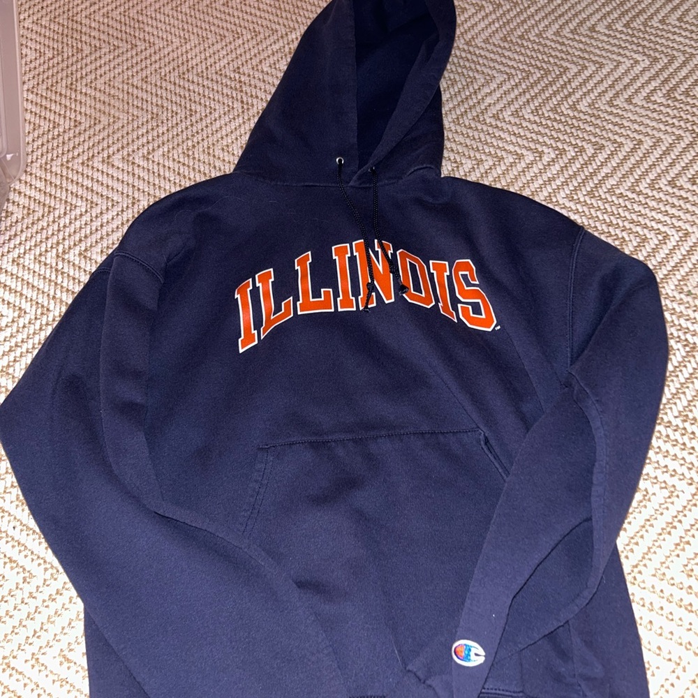 champion illinois college hoodie